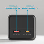 Power Bank 20000mAh 65W QC3.0 PD3.0 USB-C /USB-A Afisaj LCD Kruger&Matz KM0914