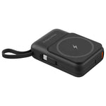 Power Bank inductie Kruger&Matz KM0913-B 10000mAh Li-ion Mag Safe wireless 15W / USB-C 20W /USB-A 22.5W / Lightning 10W