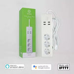 Prelungitor smart Woox R4028 3 prize +4x USB 1.8m