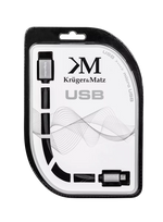 Prelungitor USB la micro USB 0.2m Profesional Kruger&Matz