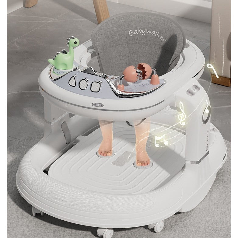 Premergator 4in1, Flippy, Antemergator, Balansoar, Scaun de Masa, Functie Muzicala, din ABS, Roti Universale, Inaltime