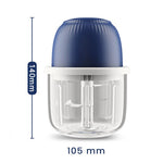 Tocator Electric pentru Bucatarie, Flippy, Model Presa Electrica pentru Legume Fructe Carne Umpluturi Sosuri, Otel