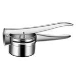 Presa Storcator pentru Fructe si Legume, Flippy, Zdrobitor Manual, Inox, 3 Discuri Interschimbabile, Usor de Stors si