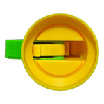 Desfacator Doze, Flippy, din ABS, 10.7 x 8 cm, Manual, Galben/Verde