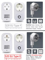 Priza SMART WiFi SOCKET 90-250V 10A SONOFF S20