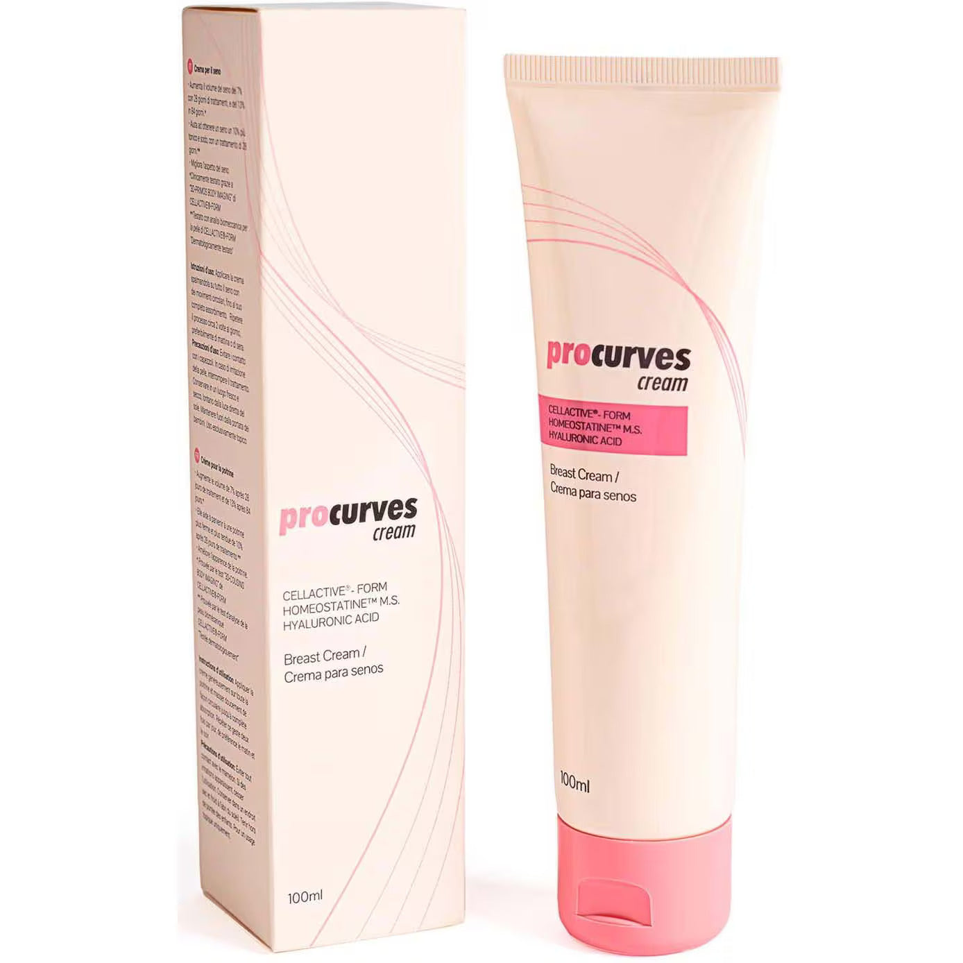 Procurves, Procurves+, Breast Enlargement, Cremă pentru tratament local, 100 ml