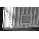 Proiector LED cu Panou Solar Flippy, Senzor de lumina Waterproof, 100W, 23x18 cm, suport U inclus, panou afisaj nivel