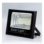 Proiector LED SMD 300W cu incarcare solara Flippy, panou solar, cu telecomanda, suport prindere, material ABS, 18AH,