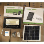Proiector LED/Lampa solara de exterior Flippy, 22 cm x 27 cm, Rezistent la Apa IP67, cu Panou Solar, 248 LED SMD, 150
