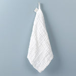 Prosop Absorbant, Flippy, din Bumbac, 6 Straturi, 30 x 30 cm, Alb