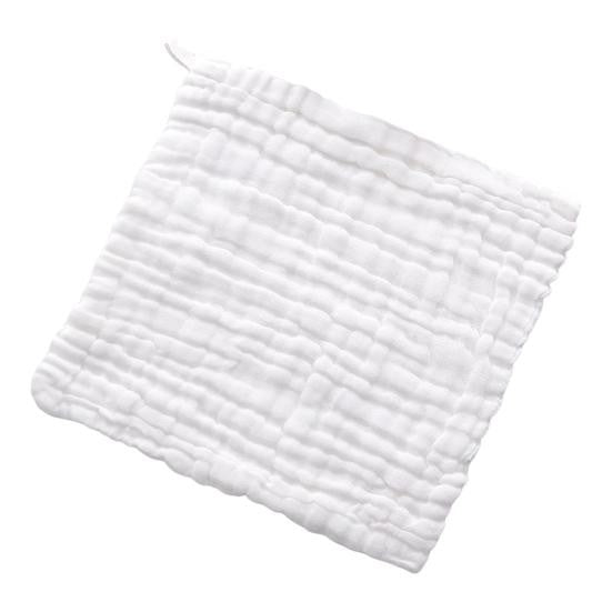 Prosop Absorbant, Flippy, din Bumbac, 6 Straturi, 30 x 30 cm, Alb