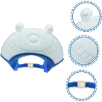 Viziera de Protectie Baie Pentru Copii, Fippy, Model Broasca, Dimensiune ajustabila, Durabil, Usor de curatat,