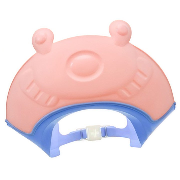Viziera de Protectie Baie Pentru Copii, Fippy, Model Broasca, Dimensiune ajustabila, Durabil, Usor de curatat,