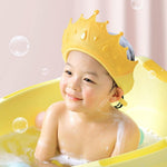 Viziera de Protectie Baie Pentru Copii, Fippy, Model Coroana, Dimensiune ajustabila, Durabil, Usor de curatat,