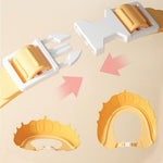 Viziera de Protectie Baie Pentru Copii, Fippy, Model Coronita, Dimensiune ajustabila, Durabil, Usor de curatat,
