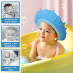 Viziera de Protectie Baie Pentru Copii, Fippy, Model Coronita, Dimensiune ajustabila, Durabil, Usor de curatat,