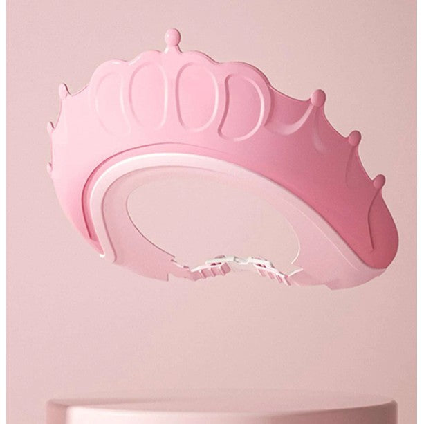 Viziera de Protectie Baie Pentru Copii, Fippy, Model Coronita, Dimensiune ajustabila, Durabil, Usor de curatat,