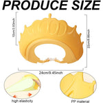 Viziera de Protectie Baie Pentru Copii, Fippy, Model Coronita, Dimensiune ajustabila, Durabil, Usor de curatat,