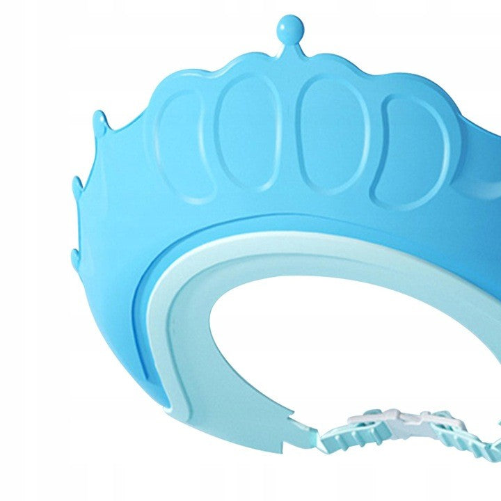Viziera de Protectie Baie Pentru Copii, Fippy, Model Coronita, Dimensiune ajustabila, Durabil, Usor de curatat,