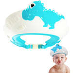 Viziera de Protectie Baie Pentru Copii, Fippy, Model Dinozaur, Dimensiune ajustabila, Durabil, Usor de curatat,