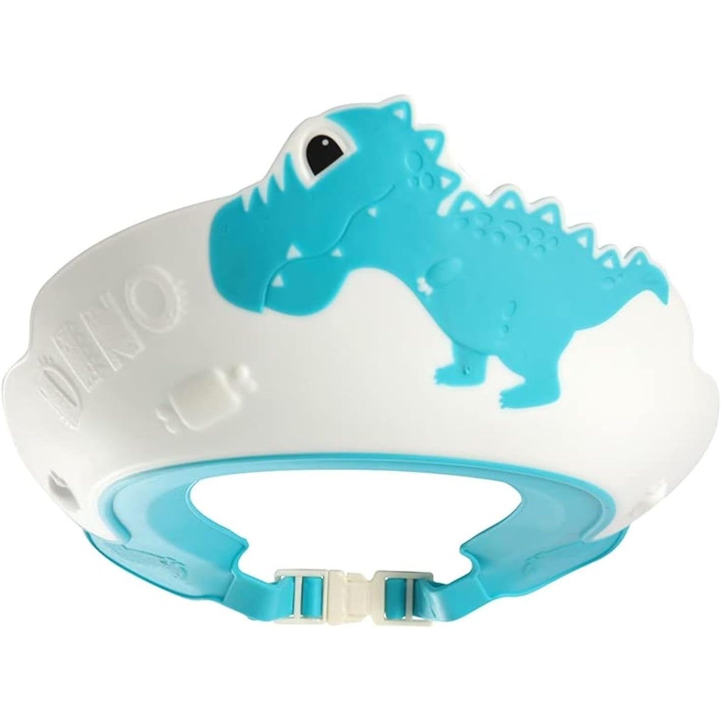 Viziera de Protectie Baie Pentru Copii, Fippy, Model Dinozaur, Dimensiune ajustabila, Durabil, Usor de curatat,