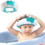 Viziera de Protectie Baie Pentru Copii, Fippy, Model Hipopotam, Dimensiune ajustabila, Durabil, Usor de curatat,