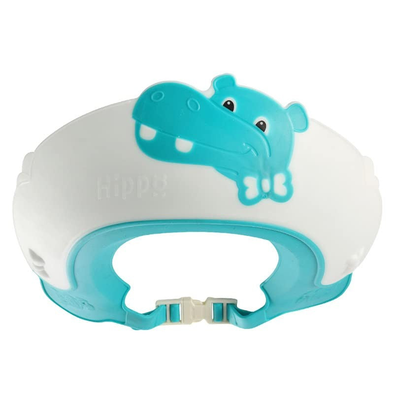Viziera de Protectie Baie Pentru Copii, Fippy, Model Hipopotam, Dimensiune ajustabila, Durabil, Usor de curatat,