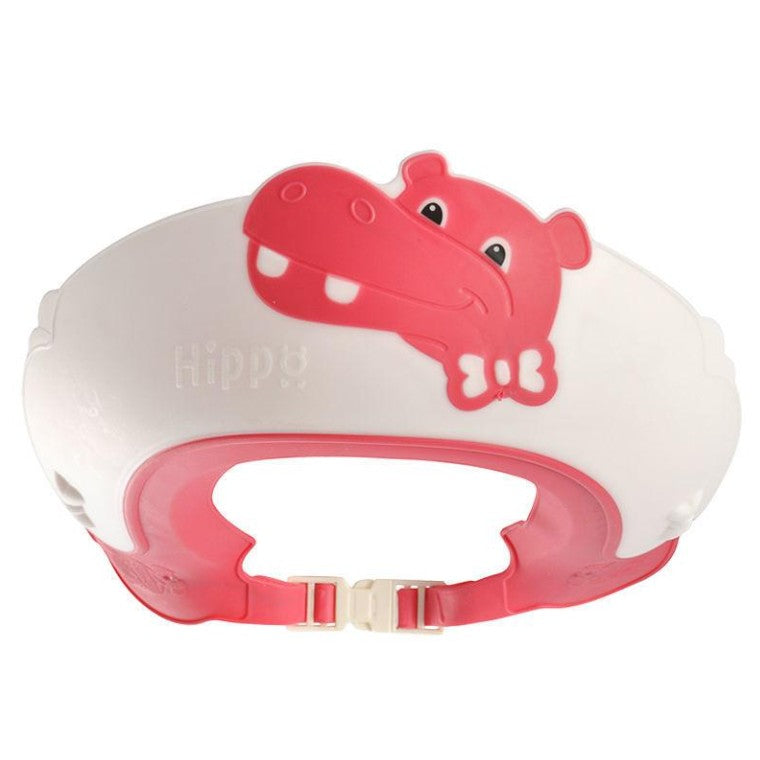 Viziera de Protectie Baie Pentru Copii, Fippy, Model Hipopotam, Dimensiune ajustabila, Durabil, Usor de curatat,