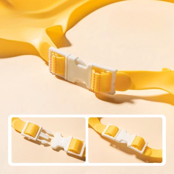 Viziera de Protectie Baie Pentru Copii, Fippy, Model Coronita Leu, Dimensiune ajustabila, Durabil, Usor de curatat,