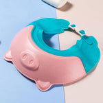 Viziera de Protectie Baie Pentru Copii, Fippy, Model Purcelus, Dimensiune ajustabila, Durabil, Usor de curatat,