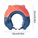 Viziera de Protectie Baie Pentru Copii, Fippy, Model Purcelus, Dimensiune ajustabila, Durabil, Usor de curatat,