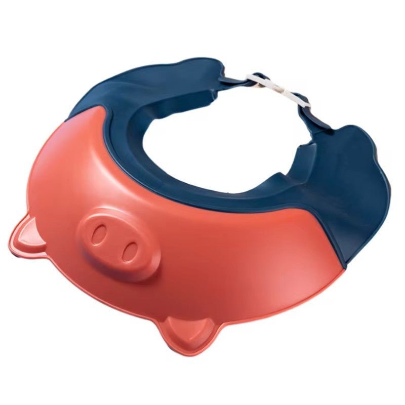 Viziera de Protectie Baie Pentru Copii, Fippy, Model Purcelus, Dimensiune ajustabila, Durabil, Usor de curatat,