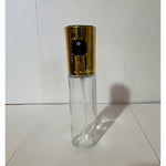 Pulverizator Ulei, Otet, Flippy, din Sticla, 100 ml, Reincarcabil, 18.3 x 4.3 cm, Capac Lucios, Auriu