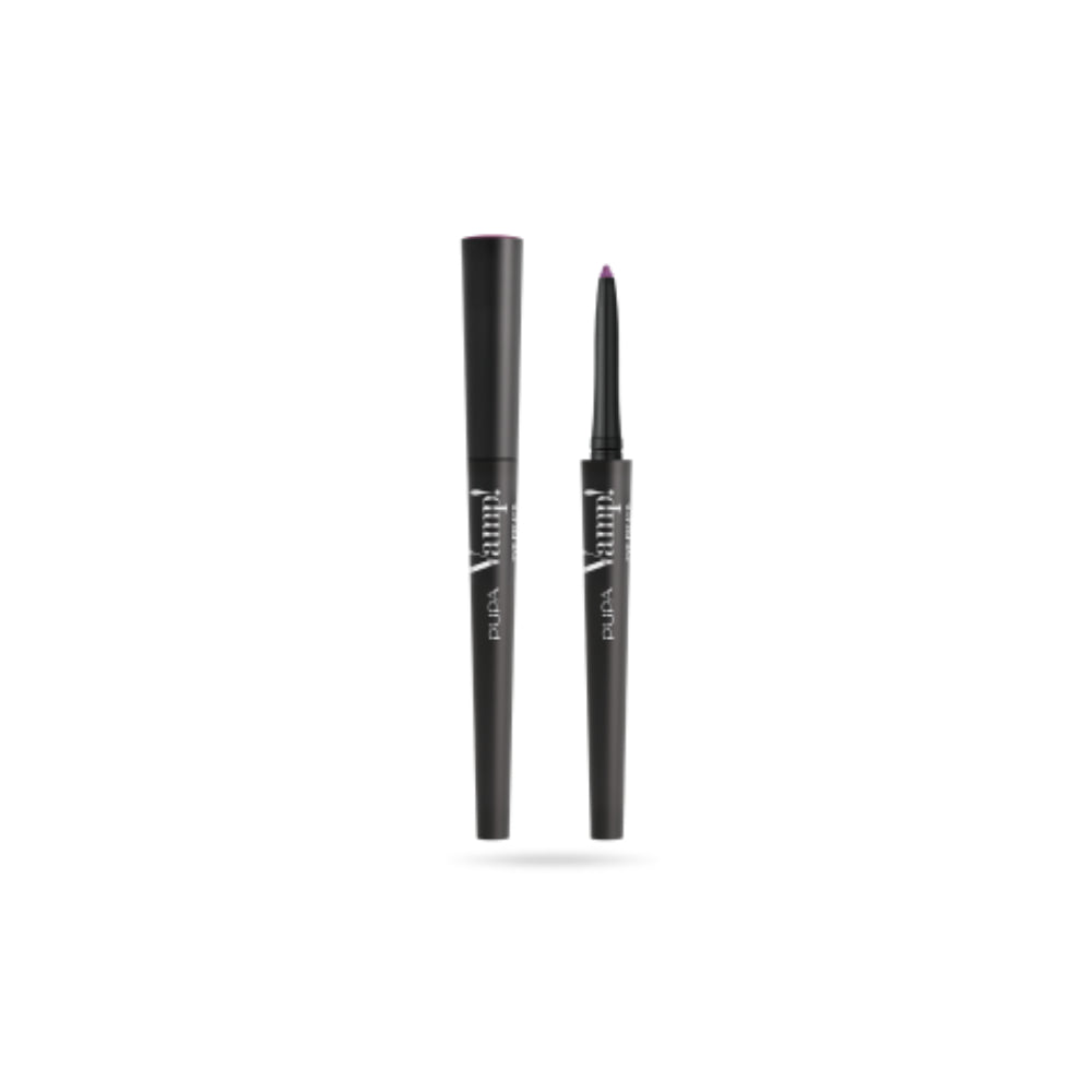 Pupa, Vamp!, Fără parabeni, Rezistent la apă, Creion Kohl Kajal pentru ochi, 104, Violet ireverențios, 0.35 g - Olmarkt