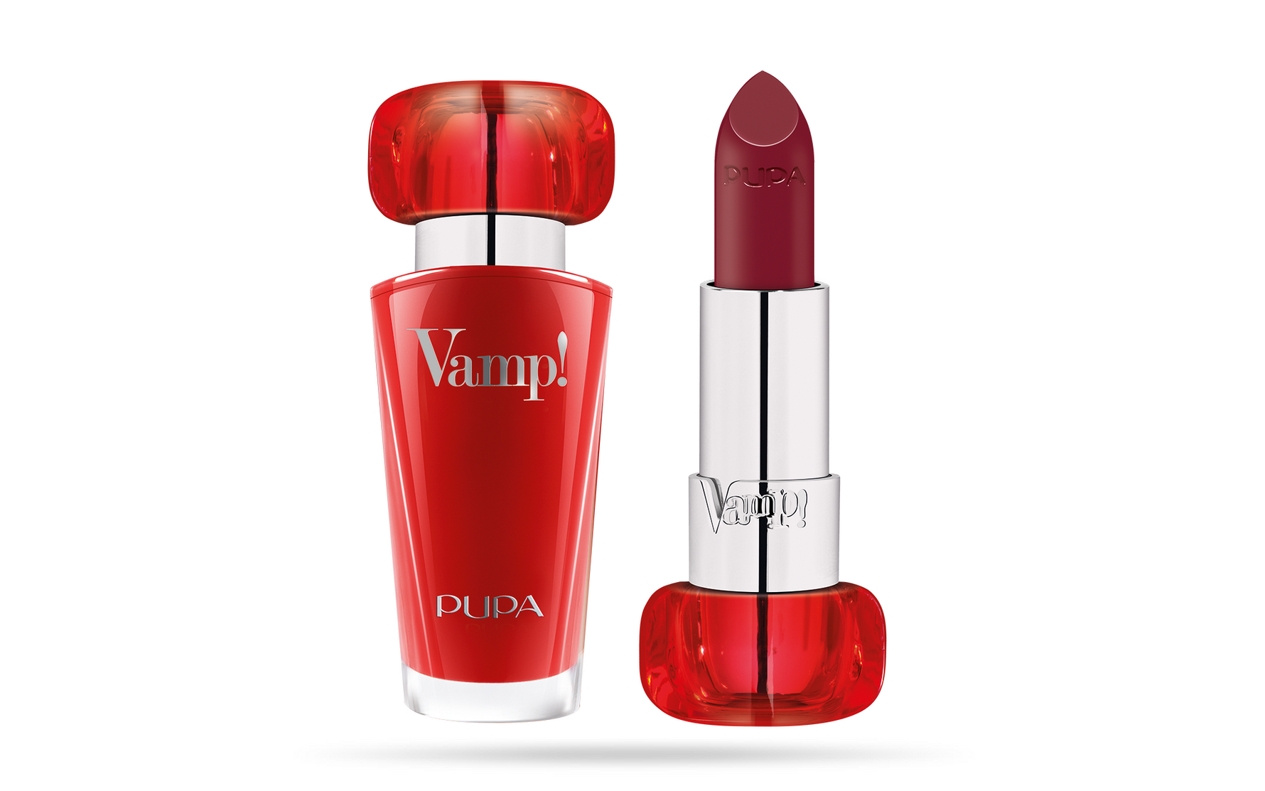 Pupa, Vamp!, Fără parabeni, Volum, Ruj cremos, 300, Scarlet Bordeaux, 3.5 g - Olmarkt