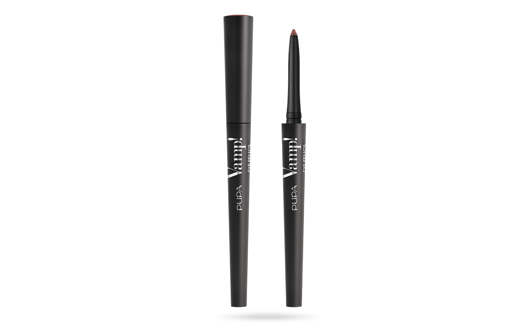 Pupa, Vamp!, Fără parabeni, Rezistent la apă, Creion Kohl Kajal pentru ochi, 201, Castană fierbinte, 0.35 g - Olmarkt