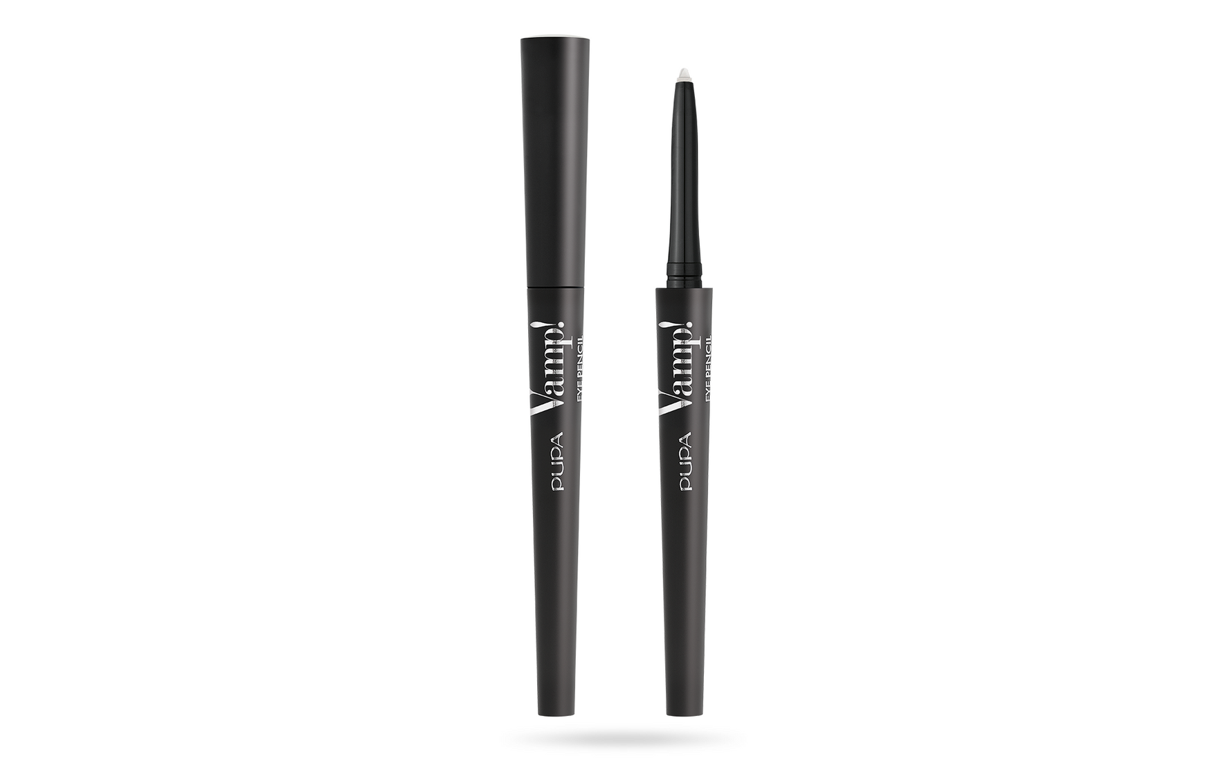 Pupa, Vamp!, Fără parabeni, Rezistent la apă, Creion Kohl Kajal pentru ochi, 405, Zăpadă albă, 0.35 g - Olmarkt