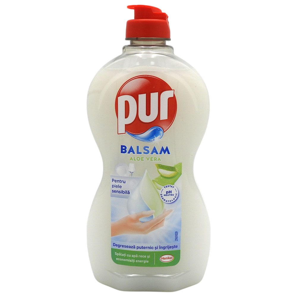 Pur Detergent Vase Lichid 450 ml Aloe Vera