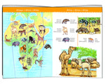 Puzzle observatie Animalele lumii, Djeco