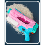 Pistol cu Apa pentru Copii, Rezervor, Pentru Piscina/Plaja, Flippy, 6ani+, 5 duze, Quick Fill, Roz, 800ML
