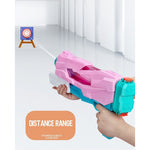 Pistol cu Apa pentru Copii, Rezervor, Pentru Piscina/Plaja, Flippy, 6ani+, Quick Fill, Roz, 600ML
