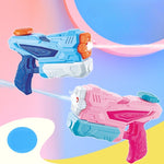 Pistol cu Apa pentru Copii, Rezervor, Pentru Piscina/Plaja, Flippy, 6ani+, 3 duze, Albastru, 300ML