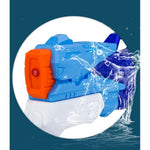 Pistol cu Apa pentru Copii, Rezervor, Pentru Piscina/Plaja, Flippy, 6ani+, 3 duze, Albastru, 300ML