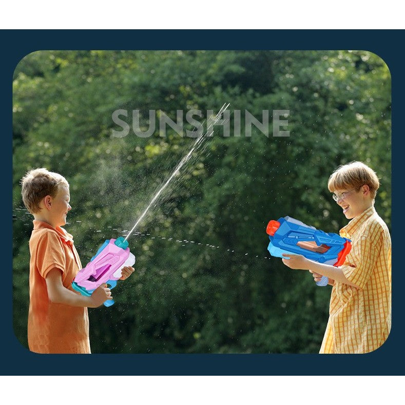 Pistol cu Apa pentru Copii, Rezervor, Pentru Piscina/Plaja, Flippy, 6ani+, 5 duze, Quick Fill, Albastru, 800ML