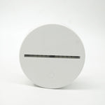 Lampa LED decorativa, Flippy, 3D, Iepure, cu USB si baterii, 20 cm inaltime, din material acril, lumina multicolora si