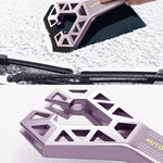 Racleta Auto pentru Zapada cu Doua Capete, Flippy, Universala, Deszapezire Masina, cu Maner, Ergonomica, Detasabila,