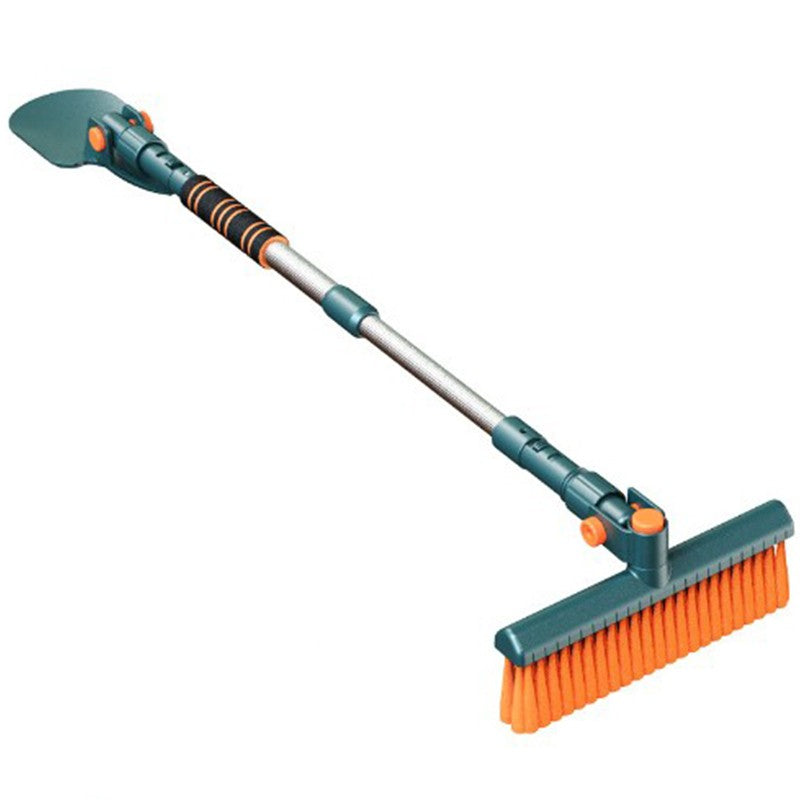 Racleta Auto pentru Zapada cu Doua Capete, Flippy, Dezapezire Masina, cu Maner Lung, Ergonomica, Detasabila, pentru