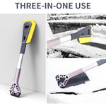 Racleta Auto pentru Zapada cu Doua Capete, Flippy, Universala, Deszapezire Masina, cu Maner Lung, Ergonomica,