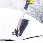 Racleta Auto pentru Zapada cu Doua Capete, Flippy, Universala, Deszapezire Masina, cu Maner Lung, Ergonomica,