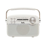 Radio hibrid AC-DC /SOLAR FM-AM-SW Bluetooth SAL RPR9